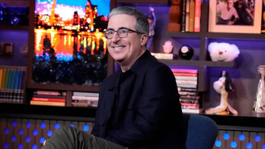 John Oliver Reacts to Stephen Colbert's Late Show Getting Canceled