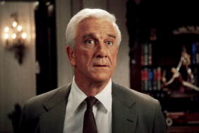 The Naked Gun’s Popcorn Bucket Pays Tribute to Leslie Nielsen Movie